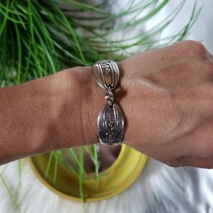VINTAGE | Sterling Silver Spoon Bracelet